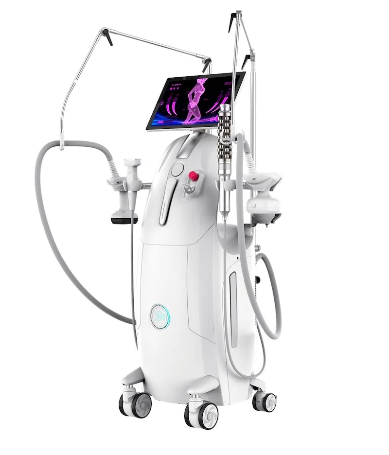 Urządzenie VShape Platinium z głowicami do endermologii i masażu RF